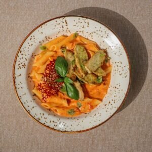 Penne Pepperoncine (pink pasta)