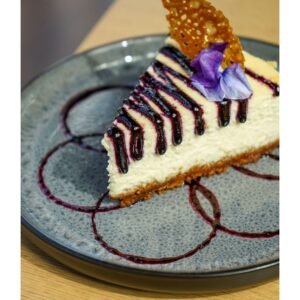Homemade Blueberry Cheesecake