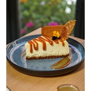Homemade Lotus Cheesecake