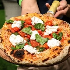 Buttered Burrata Pizza