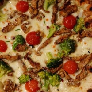 Chicken Broccoli Pizza