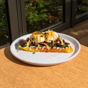 Roasted Mushroom Egg Benedict