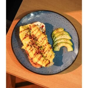 Creamy Omelet on Sour Bread